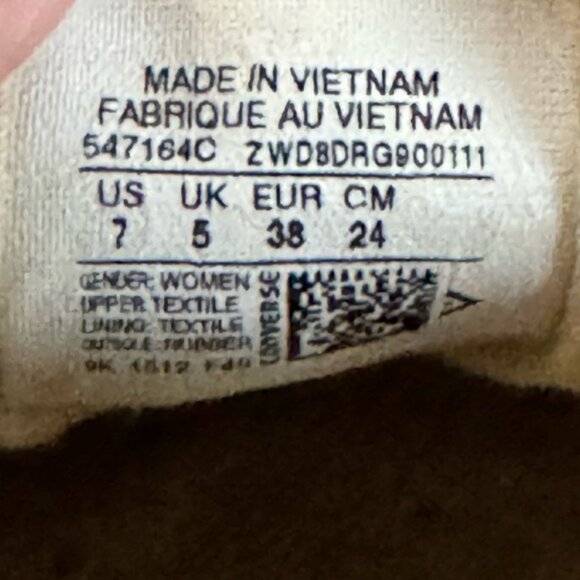 Converse All Star Grey Ballet Lace Slip On Sneakers. Size 7 - Picture 8 of 8